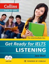 Get Ready for IELTS - Listening : IELTS 4+ (A2+) - фото обкладинки книги
