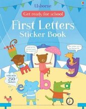 Get Ready for School. First Letters. Sticker Book - фото обкладинки книги