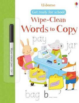 Get Ready for School. Wipe-Clean Words to Copy - фото книги