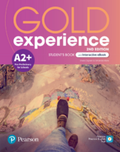 Gold Experience 2ed A2+ SB +ebook (підручник) - фото обкладинки книги