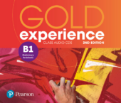Gold Experience 2ed B1 Class CD adv (аудіодиск) - фото обкладинки книги