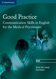 Good Practice DVD Communication Skills in English for the Medical Practitioner - фото книги
