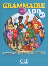 Grammaire point ado A2 Livre + CD audio - фото обкладинки книги