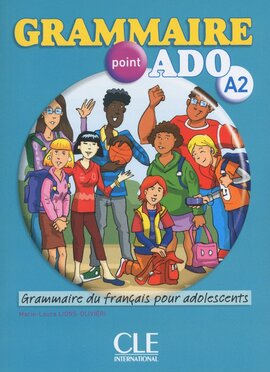 Grammaire point ado A2 Livre + CD audio - фото книги