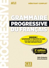 Grammaire Progressive du Francais 2e Edition Debutant Complet A1.1 Livre + CD - фото обкладинки книги