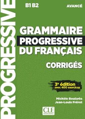 Grammaire Progressive du Francais 3e Edition Avance Corriges - фото обкладинки книги