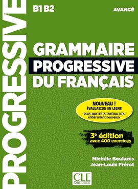 Grammaire Progressive du Francais 3e Edition Avance Livre + CD + Livre-web 100% interactif - фото книги