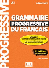 Grammaire Progressive du Francais 3e Edition Debutant Livre + CD + Livre-web 100% interactif - фото обкладинки книги