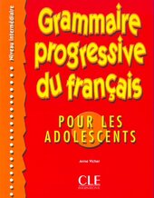 Grammaire Progressive du Francais pour les adolescents Intermediare - фото обкладинки книги