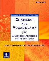 Grammar and Vocabulary for CAE & CPE with key. New Edition - фото обкладинки книги