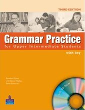Grammar Practice for Upper-Intermediate Student Book + key + CD (підручник) - фото обкладинки книги