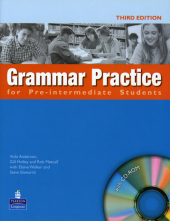 Grammar Practice Pre-Intermediate Book with CD without key (підручник+аудіодиск) - фото обкладинки книги