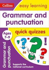 Grammar & Punctuation Quick Quizzes Ages 7-9 - фото обкладинки книги