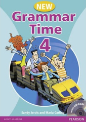 Grammar Time 4 New Edition Student Book + CD (підручник) - фото обкладинки книги