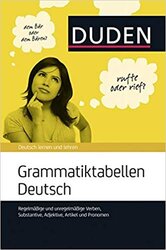 Grammatiktabellen Deutsch: Verben, Substantive, Adjektive, Artikel - фото обкладинки книги