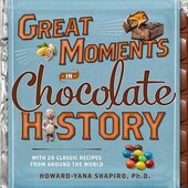 Great Moments in Chocolate History: With 20 Classic Recipes From Around the World - фото обкладинки книги