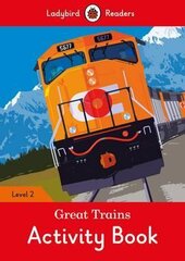 Great Trains Activity Book - Ladybird Readers Level 2 - фото обкладинки книги