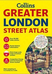 Greater London Street Atlas - фото обкладинки книги