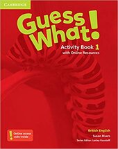 Guess What! Level 1 Activity Book with Online Resources - фото обкладинки книги