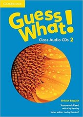 Guess What! Level 2 Class Audio CDs (3) - фото обкладинки книги