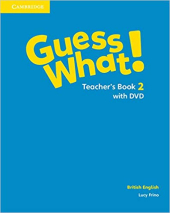 Guess What! Level 2 Teacher's Book with DVD - фото обкладинки книги