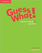 Guess What! Level 3 Teacher's Book with DVD - фото обкладинки книги