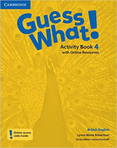 Guess What! Level 4 Activity Book with Online Resources - фото обкладинки книги