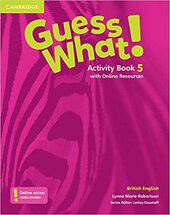 Guess What! Level 5 Activity Book with Online Resources - фото обкладинки книги