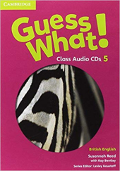 Guess What! Level 5 Class Audio CDs (3) - фото обкладинки книги