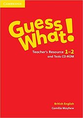 Guess What! Levels 1-2 Teacher's Resource and Tests CD-ROM - фото обкладинки книги
