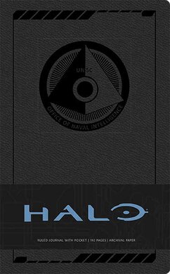 Halo Hardcover Ruled Journal - фото книги