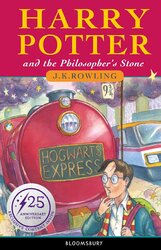 Harry Potter 1 Philosopher's Stone 25th Anniversary Edition Hardcover - фото обкладинки книги