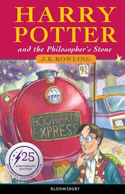 Harry Potter 1 Philosopher's Stone 25th Anniversary Edition Hardcover - фото книги