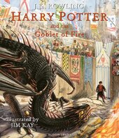 Harry Potter 4 Goblet of Fire Illustrated Edition Hardcover - фото обкладинки книги