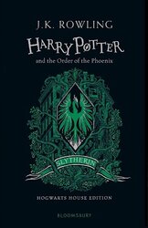 Harry Potter 5 Order of the Phoenix - Slytherin Edition Hardcover - фото обкладинки книги