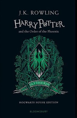 Harry Potter 5 Order of the Phoenix - Slytherin Edition Hardcover - фото книги