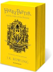 Harry Potter and the Order of the Phoenix (Hufflepuff Edition) - фото обкладинки книги