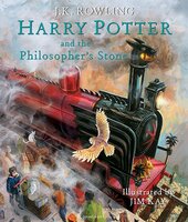 Harry Potter and the Philosopher's Stone (Illustrated Edition). The 1st book - фото обкладинки книги