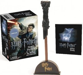 Harry Potter Wizard's Wand with Sticker Book: Lights Up! - фото книги