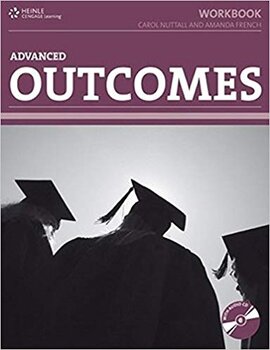 HEINLE Cengage Learning Advanced Outcomes Workbook Carol Nuttall and Amanda French with Key and CD - фото книги