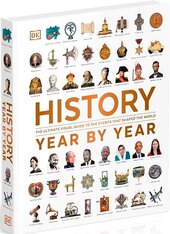 History Year by Year: The Ultimate Visual Guide to the Events that Shaped the World - фото обкладинки книги