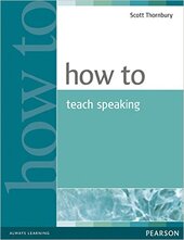 How to Teach Speaking (підручник) - фото обкладинки книги