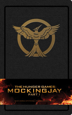 Hunger Games: Mockingjay Part 1 Hardcover Ruled Journal - фото книги