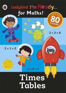 I'm Ready for Maths! Times Tables. Sticker Workbook - фото книги