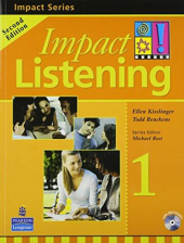 Impact Listening Level 1 Student's book+CD (підручник+аудіодиск) - фото обкладинки книги