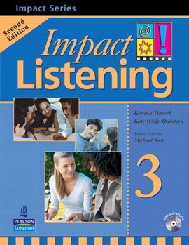 Impact Listening Level 3 Student's book+CD (підручник+аудіодиск) - фото книги