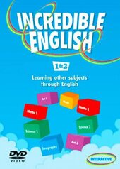 Incredible English: 1 & 2: DVD - фото обкладинки книги