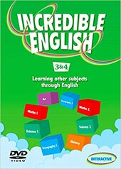 Incredible English: 3 & 4: DVD - фото обкладинки книги