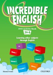 Incredible English 3-4. DVD Activity Book (робочий зошит до відеодиска) - фото обкладинки книги