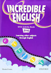 Incredible English 5-6. DVD Activity Book (робочий зошит до відеодиска) - фото обкладинки книги